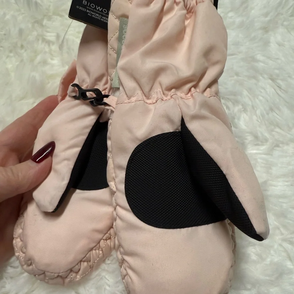 New Weatherproof Ski Mittens 2-4 OSFM